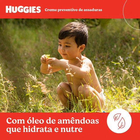 Creme para Assaduras Huggies Supreme Care Óleo de Amêndoas  30 g - Pomada