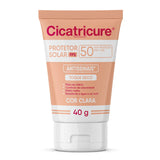 Protetor Solar Facial Cicatricure  Clara - FPS 50 - 40 g