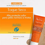 Protetor Solar Avène Toque Seco  Com Cor - FPS 70 - 40 g