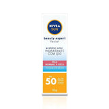 Protetor Solar Facial Nivea Sun Beauty Expert  Normal a Seca - FPS 50 - 50 g