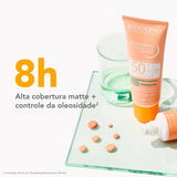 Protetor Solar Facial Bioderma Photoderm Cover Touch Mineral  Escuro - FPS 50+ Escuro - 40 g
