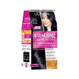 Tonalizante L'Oréal Casting Creme Gloss N° 210 Preto Azulado