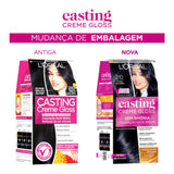 Tonalizante L'Oréal Casting Creme Gloss N° 210 Preto Azulado