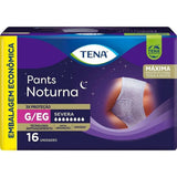 Fralda Geriátrica Tena Pants Noturna  Tamanho G/EG - 16 Unidades