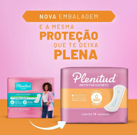 Absorvente Plenitud Femme Leve - 14 Unidades