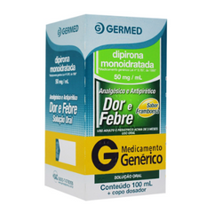 Dipirona Monoidratada (Germed)  50mg/mL - 100 mL - Solução