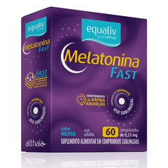 Equaliv Melatonina - 60 Comprimidos com 210mcg