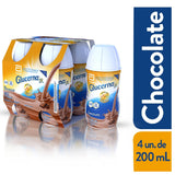 Glucerna SR  Sabor Chocolate - 4 x 200 mL