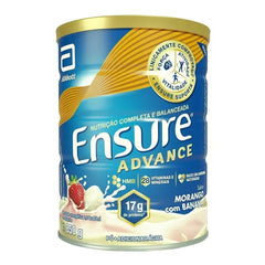 Ensure Advance  Morango com Banana - 850 g - Pó para Solução