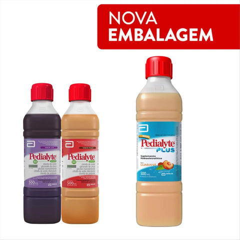 Pedialyte Plus  500 mL - Solução