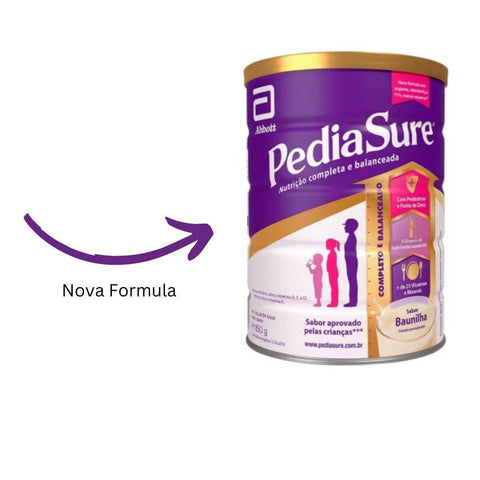 Suplemento Alimentar Infantil Pediasure Baunilha 4 A 10 Anos 850g