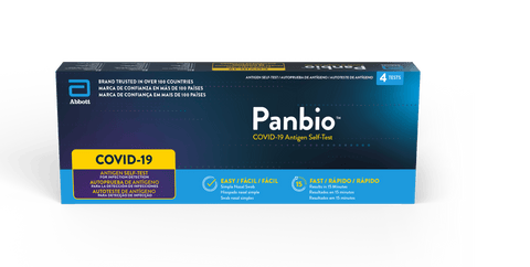 Teste Rápido Covid-19 Panbio  4 Unidades