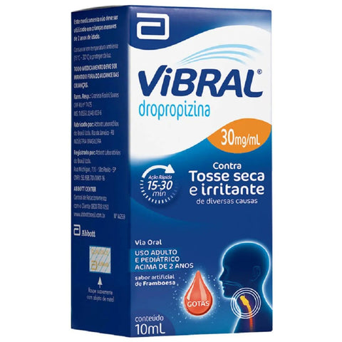 Vibral  30mg/mL - 10 mL - Solução