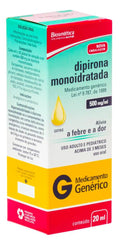 Dipirona Monoidratada (Aché)  500mg/mL - 20 mL - Solução