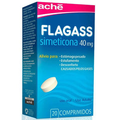 Flagass  40mg - 20 Unidades - Comprimido