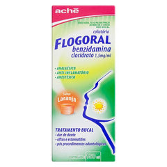 Flogoral  1,5mg/mL - Sabor Laranja - 150 mL - Colutório