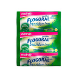 Flogoral  Sabor Menta - 4 Unidades - Pastilha