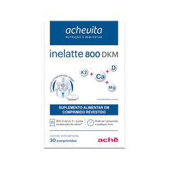 Inelatte 800 Dkm  800 UI - 30 Unidades - Comprimidos