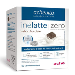 Inelatte Zero  Chocolate - 60 Unidades - Tablete