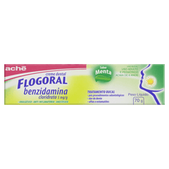 Pasta de Dente Flogoral  5mg/g - 70 g - Creme