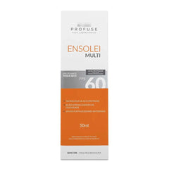 Protetor Solar Facial Profuse Ensolei Multi  Sem Cor - FPS 60 - 50 mL