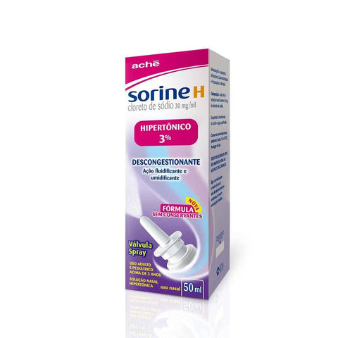 Sorine H  30mg/mL - 50 mL - Solução