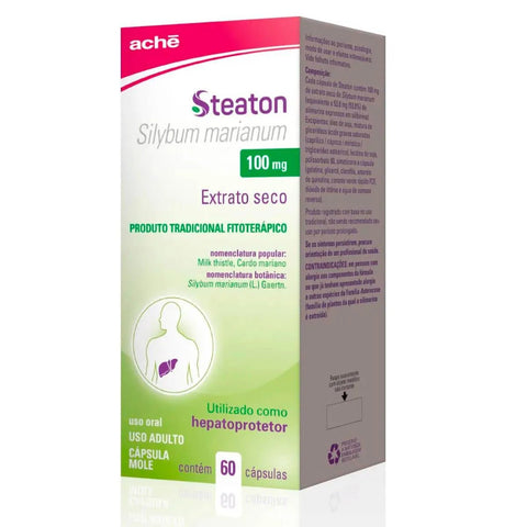 Steaton  100mg - 60 Unidades - Cápsula