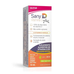 Vitamina Sany D Gotas 200UI - 10 mL - Líquido