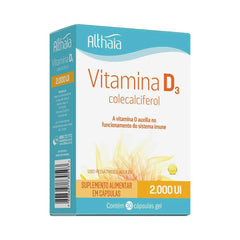 Vitamina D (Althaia)  2.000UI - 30 Unidades - Cápsula