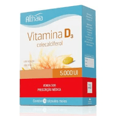 Vitamina D (Althaia)  5000UI - 30 Unidades - Cápsula