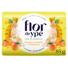 Sabonete Flor Ype Flor Laranjeira e Damasco 85g