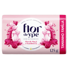Sabonete Flor Ype Flor Maçã e Framboesa 125g
