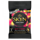 Preservativo Blowtex Skyn Chery  3 Unidades