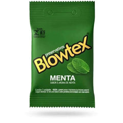 Preservativo Blowtex Menta  3 Unidades