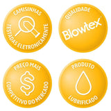 Preservativo Blowtex Menta  6 + 3 Unidades