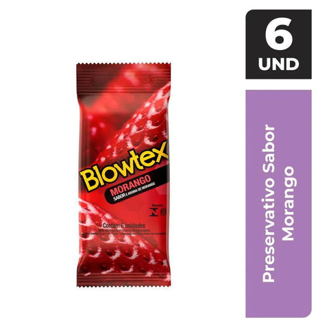 Preservativo Blowtex Morando  6 Unidades