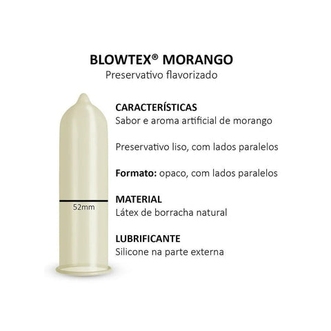 Preservativo Blowtex Morando  6 Unidades