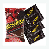 Preservativo Blowtex Morango com Chocolate  3 Unidades