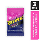 Preservativo Blowtex Orgazmax  3 Unidades
