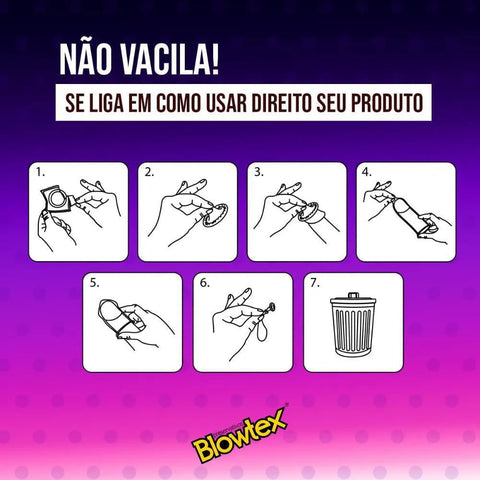Preservativo Blowtex Orgazmax  3 Unidades