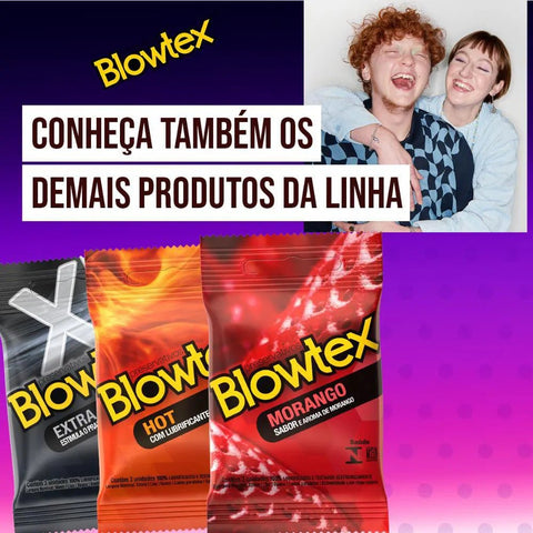 Preservativo Blowtex Orgazmax  3 Unidades