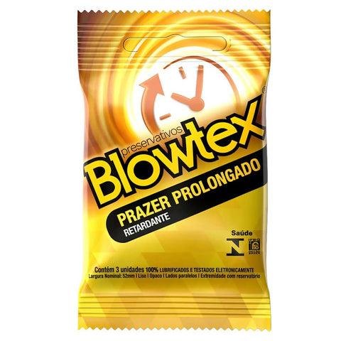 Preservativo Blowtex Retardante  3 Unidades