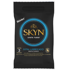 Preservativo Blowtex Skyn Extra Lubrificado  3 Unidades