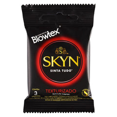 Preservativo Blowtex Skyn Texturizado  3 Unidades