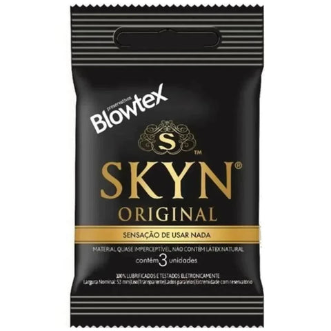 Preservativo Blowtex Skyn Tradicional  3 Unidades