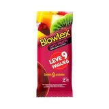 Preservativo Blowtex Tutti-Frutti  9 Unidades