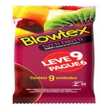 Preservativo Blowtex Tutti-Frutti  9 Unidades