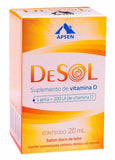 DeSol  200UI - 20 mL - Gotas