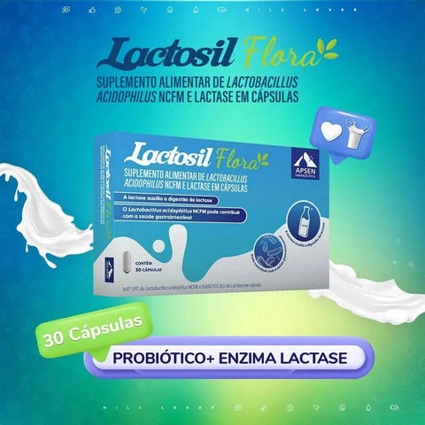 Lactosil Flora  8 Unidades - Cápsula