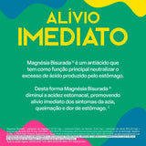 Magnésia Bisurada  40 Unidades - Pastilha
